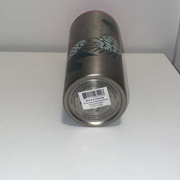 💚💕Starbucks Holiday Pine Stainless Steel Cold Cup💕💚 - Picture 5 of 7